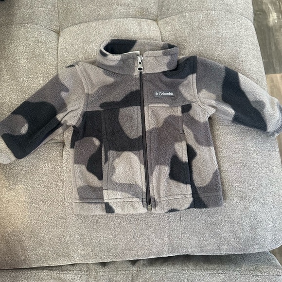Columbia Camouflage Fleece Jacket - Picture 1 of 2